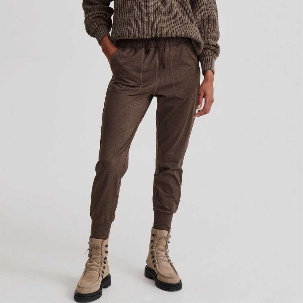 Varley Brown Track Pants